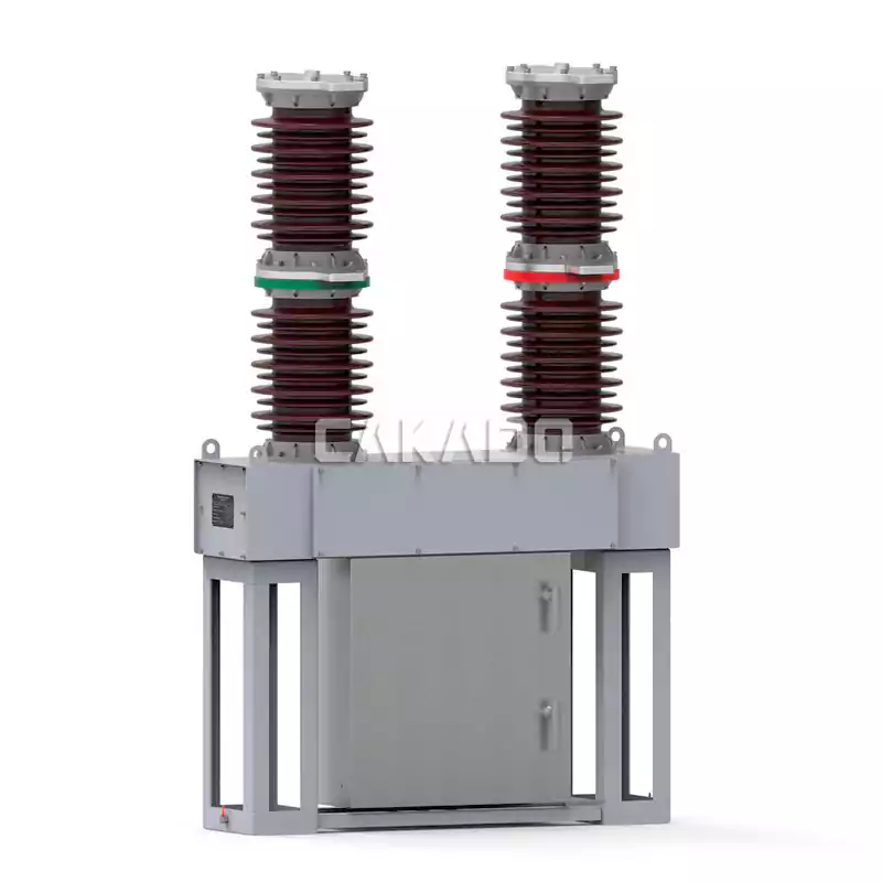 ZW7-40.5 Outdoor high voltage vacuum circuit breaker(Two-phase ceramic type)